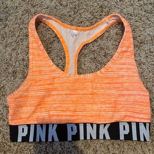 PINK SPORTS BRA